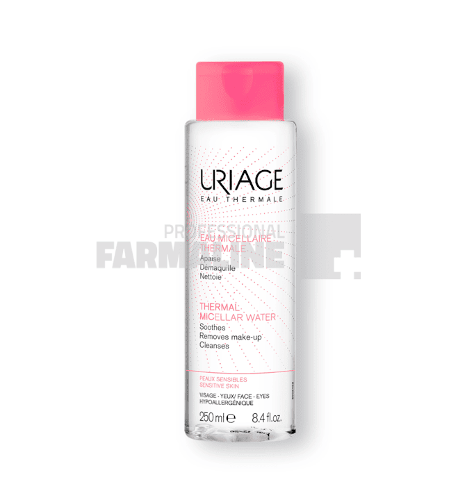Uriage Apa micelara pentru piele sensibila predispusa la roseata 250 ml 1 Uriage Apa micelara pentru piele sensibila predispusa la roseata 250 ml
