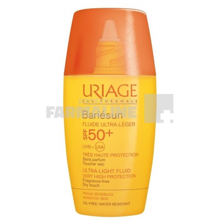 Uriage Bariesun Fluid ultra-lejer protectie solara SPF50+ 30 ml
