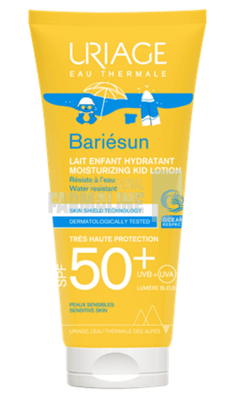 Uriage Bariesun Lapte protectie solara copii SPF50+ 100 ml 1 Uriage Bariesun Lapte protectie solara copii SPF50+ 100 ml