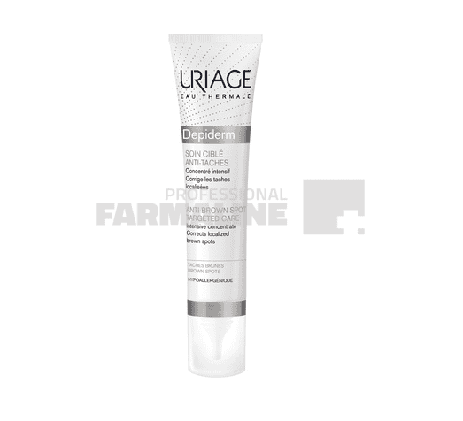 Uriage Depiderm Crema de ingrijire a petelor pigmentare localizata 15 ml 1 Uriage Depiderm Crema de ingrijire a petelor pigmentare localizata 15 ml