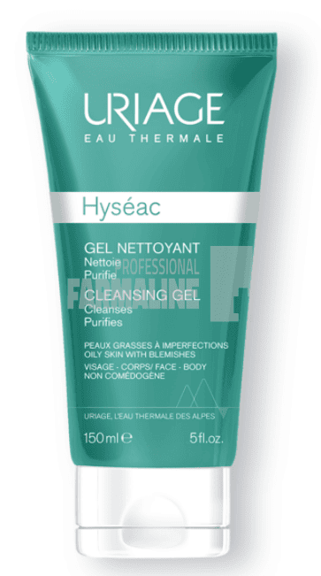 Uriage Hyseac Gel pentru piele mixta sau grasa 150 ml 1 Uriage Hyseac Gel pentru piele mixta sau grasa 150 ml