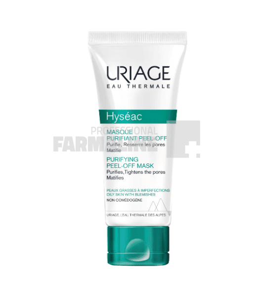 Uriage Hyseac Masca purifianta peel off 50 ml 1 Uriage Hyseac Masca purifianta peel off 50 ml