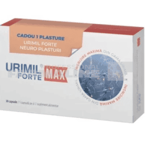 Urimil Forte Max 30 capsule + Neuro Plasture Cadou
