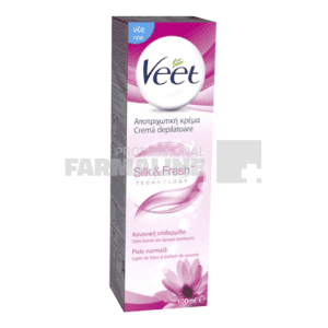 Veet Silk&Fresh Crema depilatoare cu lotus si iasomie piele normala 100 ml