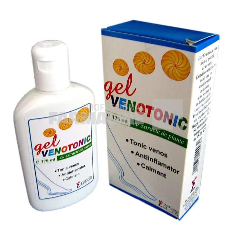 Venotonic Gel cu extracte de plante 175 ml