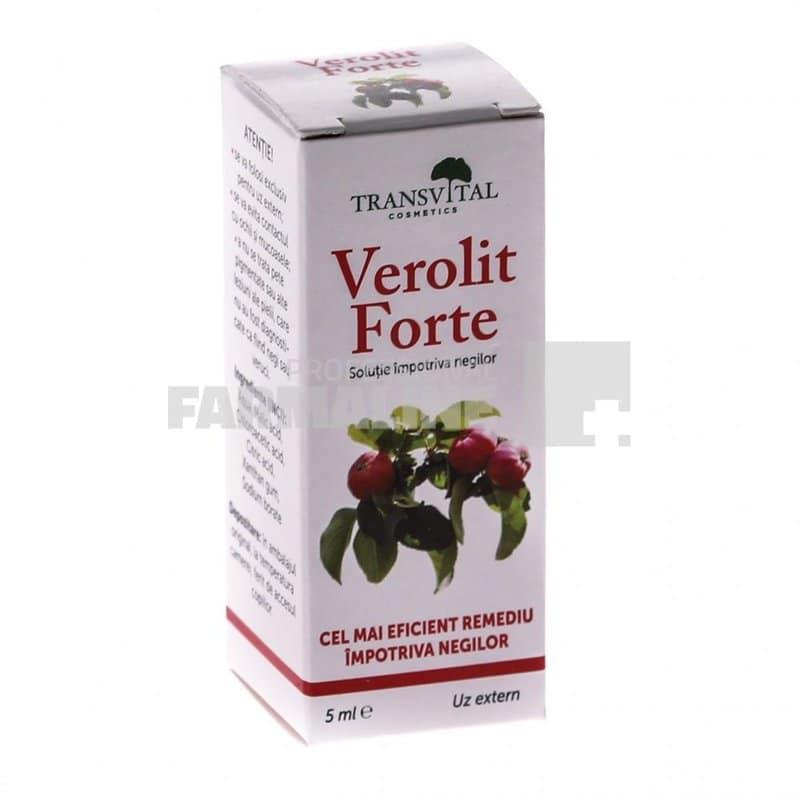 Verolit Forte Solutie impotriva negilor 5 ml