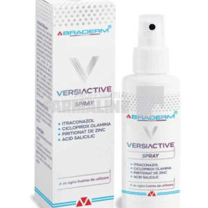 Versiactive emulsie fluida pentru corp si scalp spray 100 ml