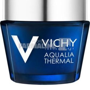 Vichy Aqualia Thermal Spa de noapte gel-crema hranitor cu efect anti-oboseala 75 ml