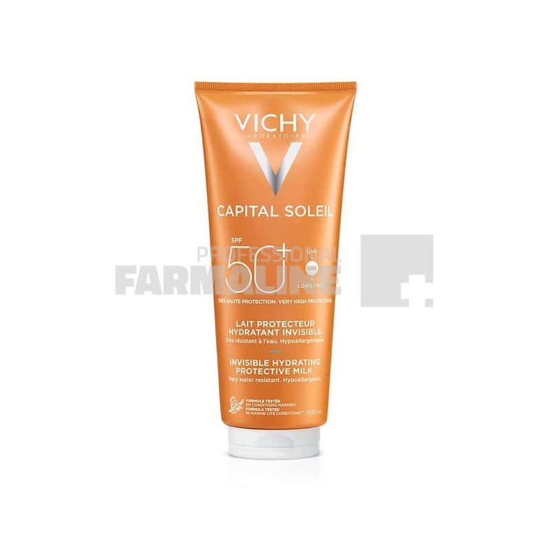 Vichy Capital Soleil Lapte de corp protectie solara pentru fata si corp SPF50+ 300 ml