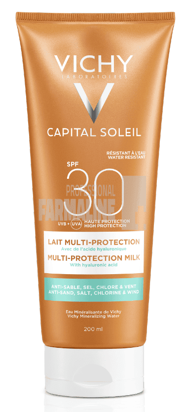 Vichy Capital Soleil Lapte multi-protector SPF30 200 ml 1 Vichy Capital Soleil Lapte multi-protector SPF30 200 ml