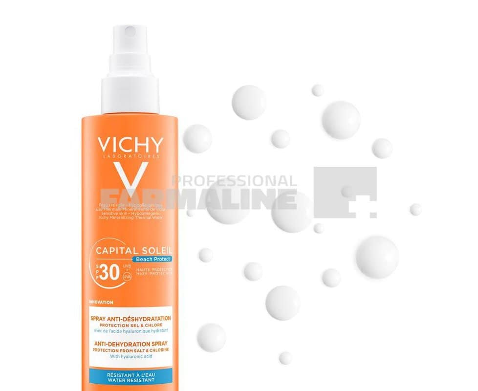 Vichy Capital Soleil Spray anti-deshidratare SPF30 200 ml 1 Vichy Capital Soleil Spray anti-deshidratare SPF30 200 ml