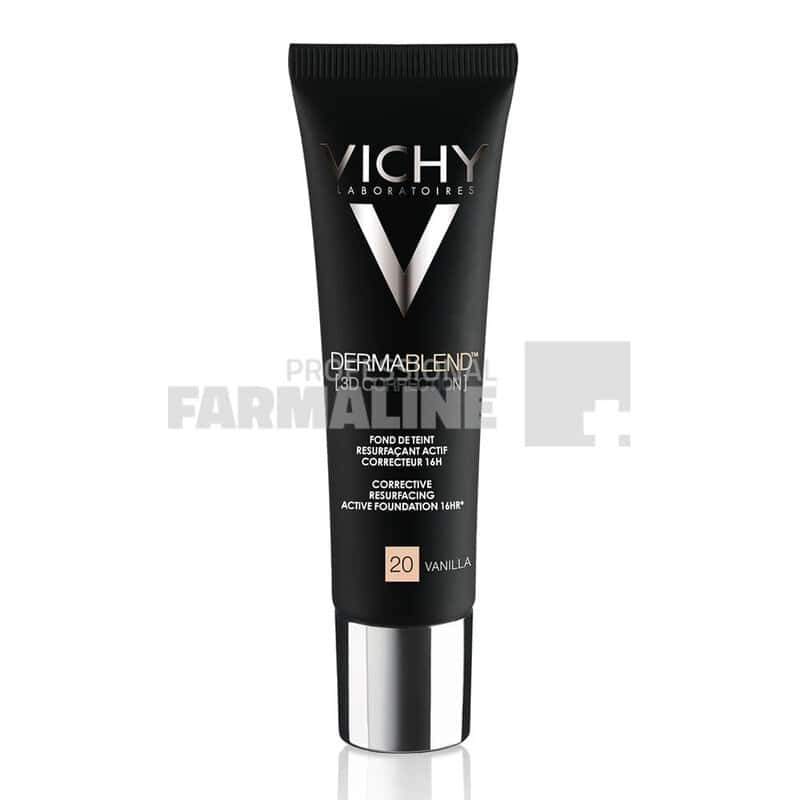Vichy Dermablend 3D 20 Vanilla Fond de ten corector 30 ml