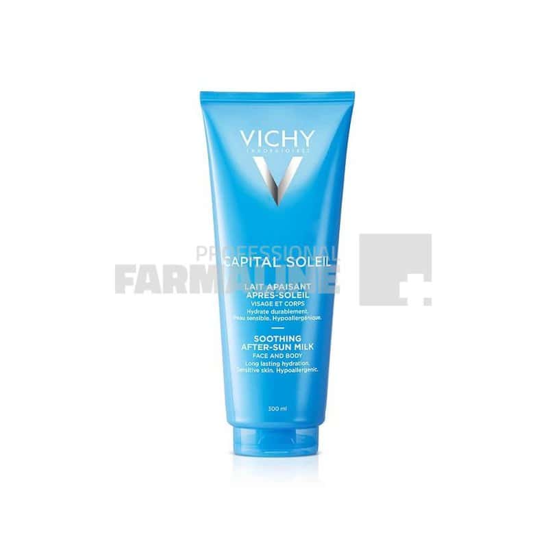 Vichy Ideal Soleil Lapte - Gel de corp calmant dupa plaja 300 ml