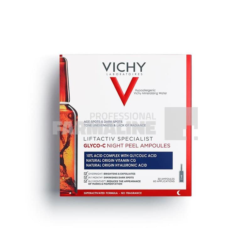 Vichy Liftactiv Specialist Glyco - C Fiole pentru peeling 2 ml 30 fiole