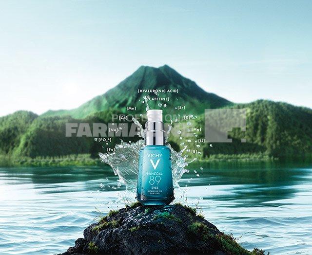 Vichy Mineral 89 Eyes Gel Contur ochi 15 ml 1 Vichy Mineral 89 Eyes Gel Contur ochi 15 ml