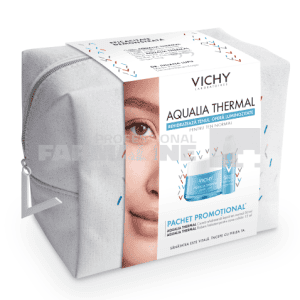 Vichy Trusa Aqualia Crema rehidratanta ten normal 50 ml + Aqualia Balsam hidratant pentru ochi 15 ml
