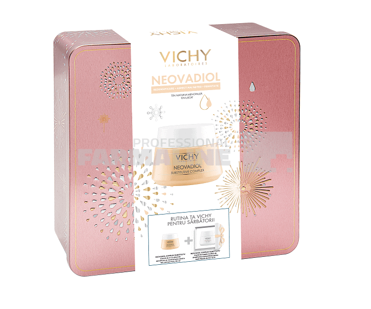 Vichy Trusa Xmas Neovadiol Complex substitutiv Crema de zi ten uscat 50 ml + Crema de noapte 15 ml 1 Vichy Trusa Xmas Neovadiol Complex substitutiv Crema de zi ten uscat 50 ml + Crema de noapte 15 ml