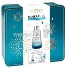 Vichy Trusa Xmax Mineral 89 Gel Booster 50 ml + Aqualia Theramal spa noapte gel 15 ml