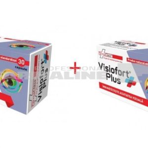 Visiofort Plus 30 capsule 1 + 1 50% din al II lea