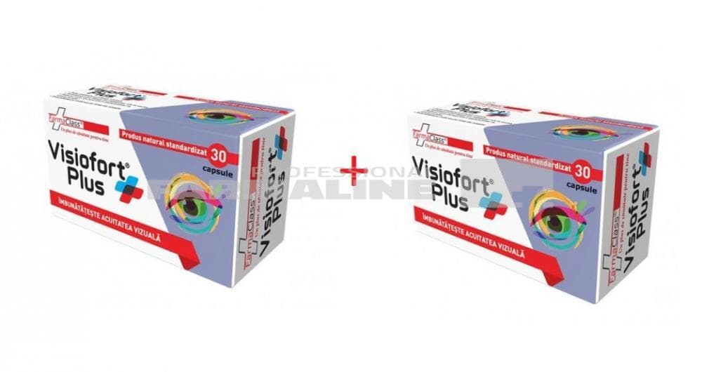 Visiofort Plus 30 capsule 1 + 1 50% din al II lea 1 Visiofort Plus 30 capsule 1 + 1 50% din al II lea