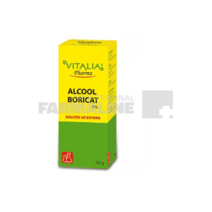 Vitalia Alcool Boricat 4% 20 g