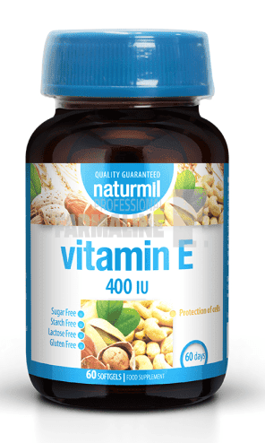 Vitamin E 400 U.I. 60 capsule gelatinoase moi