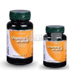 Vitamina C alcalina 60 capsule + Vitamina C alcalina 30 capsule Cadou