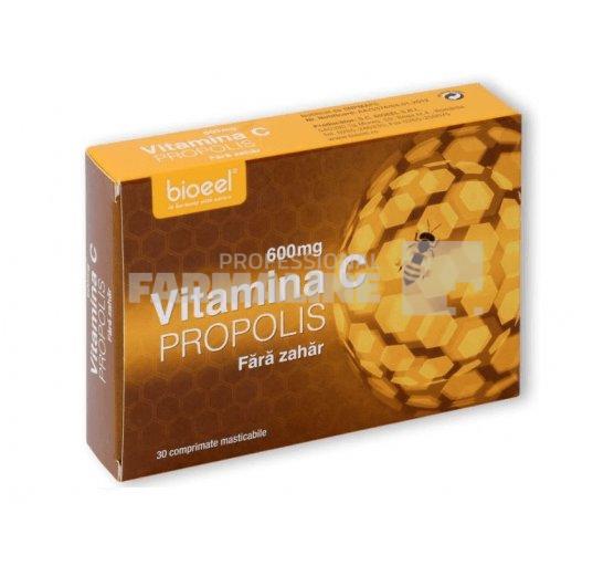 Vitamina C cu propolis 600 mg 30 comprimate masticabile 1 Vitamina C cu propolis 600 mg 30 comprimate masticabile