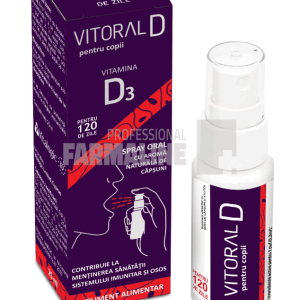 Vitoral D Spray Oral pentru copii 25 ml