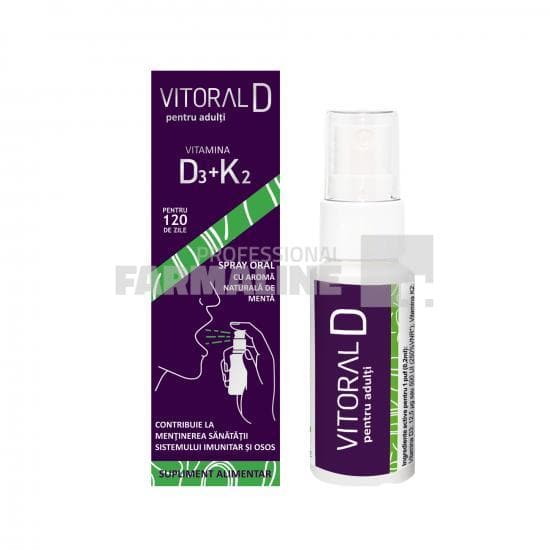 Vitoral D spray oral pentru adulti 25 ml