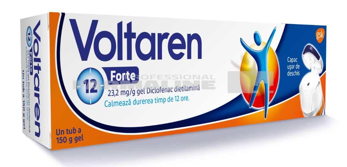 Voltaren Forte Gel 23,2 mg/g capac flip-top 150 g 1 Voltaren Forte Gel 23