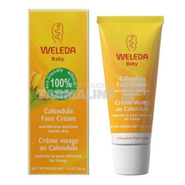 Weleda Baby Crema de fata hidratanta cu galbenele 50 ml