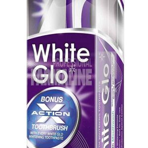 White Glo 2 in 1 With Mouthwash Pasta de dinti 100 ml