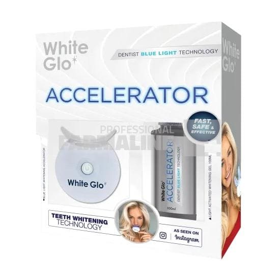 White Glo Kit White Accelerator albire dentara cu lumina albastra x 1
