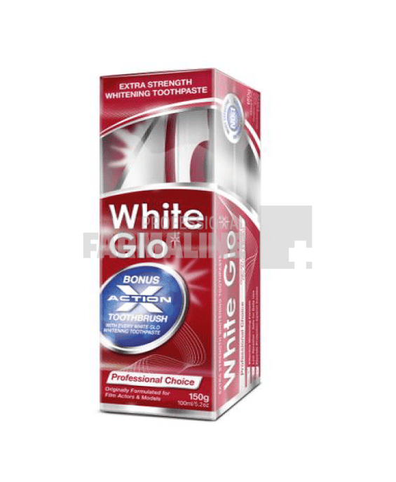 White Glo Professional Choice Pasta de dinti 100 ml 1 White Glo Professional Choice Pasta de dinti 100 ml