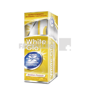 Shop 6 White Glo Smokers Formula Pasta de dinti 100 ml