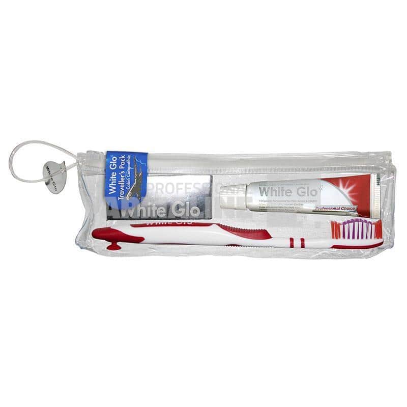 Shop 7 White Glo Travel Packs: Pasta de dinti 16 ml + periuta de dinti