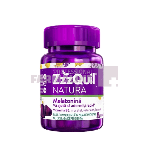 ZZZQuil Natura Melatonina 30 jeleuri 1 ZZZQuil Natura Melatonina 30 jeleuri