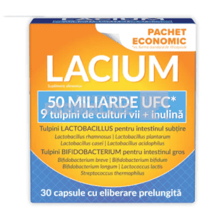 Zdrovit Lacium 50 miliarde UFC 30 capsule - 10% Reducere