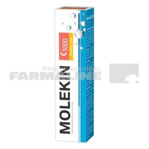 Zdrovit Molekin C 1000 + Zinc 20 comprimate efervescente