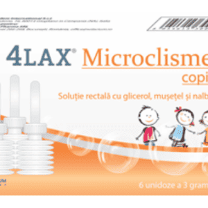 4Lax microclisme pentru copii - 6 bucati