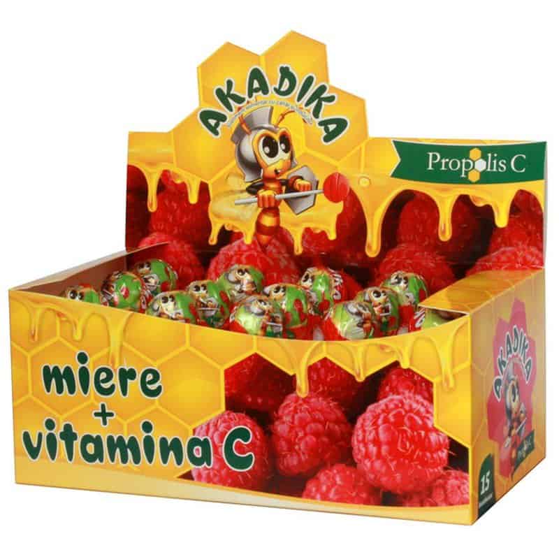 ACADELE MIERE + VIT C AKADIKA 15buc