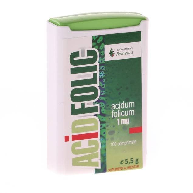 ACID FOLIC 1mg 100cpr