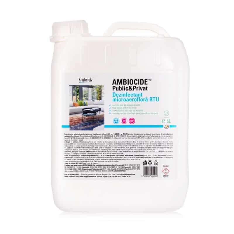 AMBIOCIDE® P&P - Dezinfectant suprafete prin nebulizare RTU