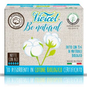 Absorbante de noapte din bumbac bio