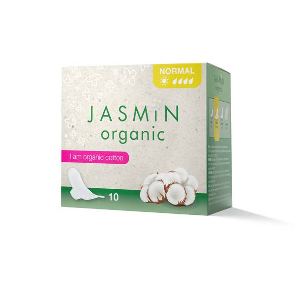 Absorbante de zi cu bumbac organic si aripioare