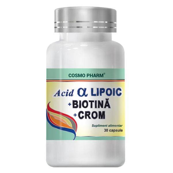 Acid Alfa Lipoic Biotina si Crom
