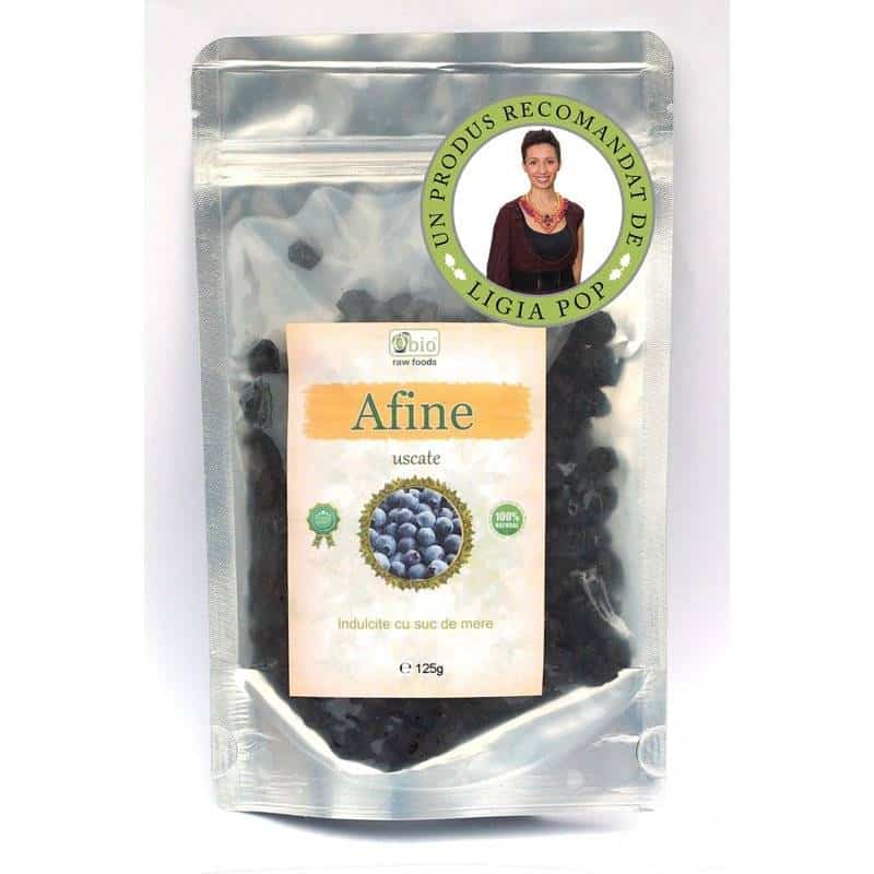 Afine uscate 125g OBio