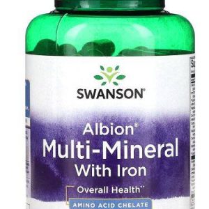 Albion Chelated Multi Mineral with Iron 120 capsule - Swanson