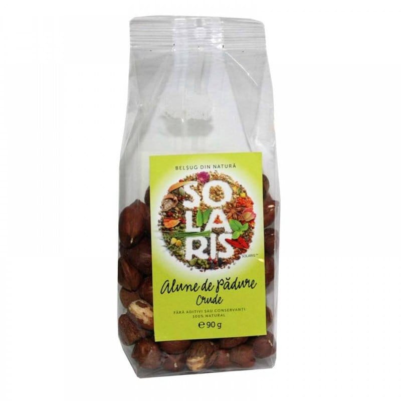Alune de padure crude 90g - Solaris
